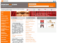 Tablet Screenshot of macaoce.com